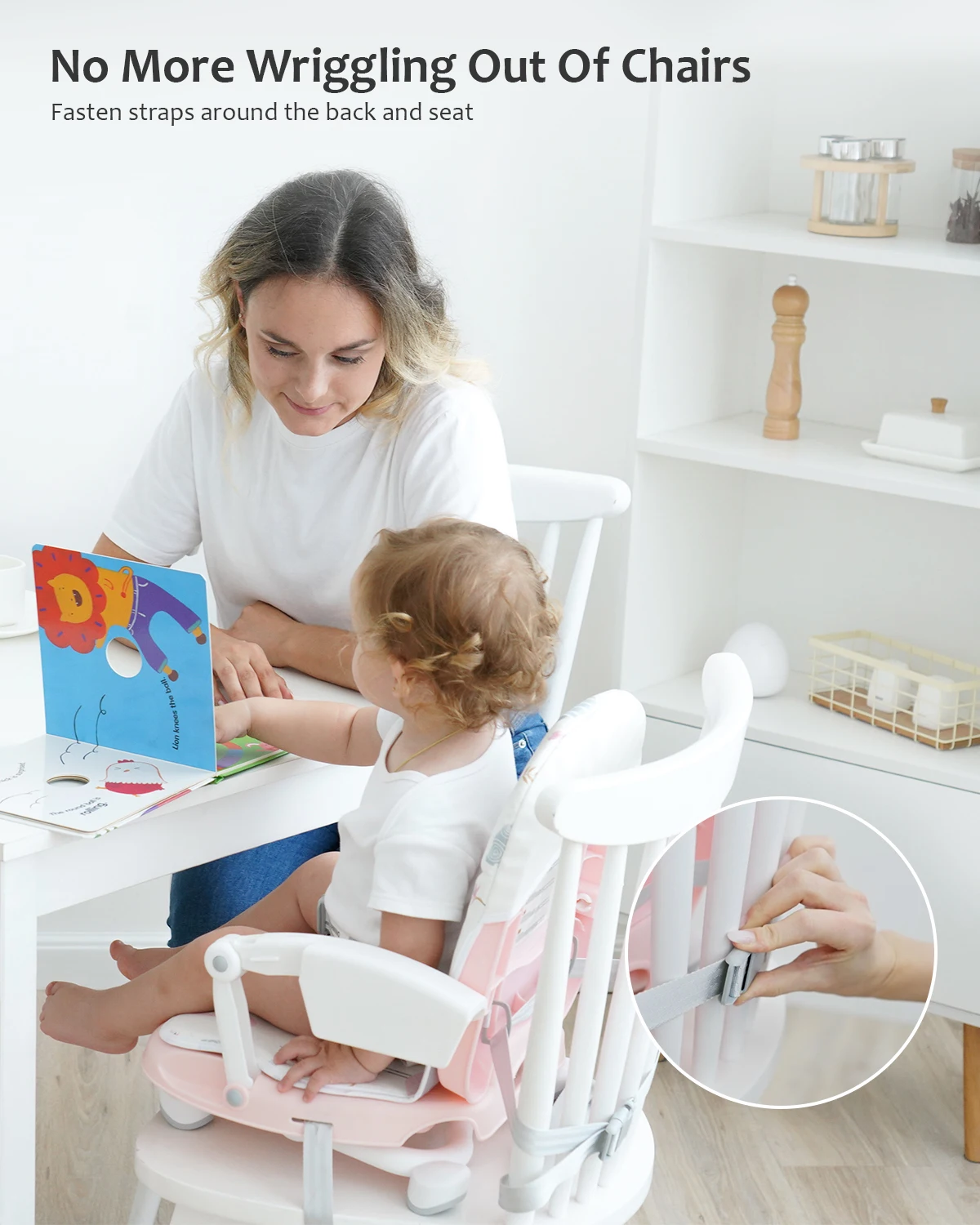 silla para comer de bebe super plegable portatil con mesa asiento elevador  campi