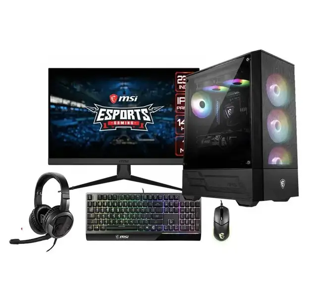 PC SYSTEM M SI Gaming PC Bundle Powered by 30 Series GPU - Intel Core i9 RTX 3060 OC