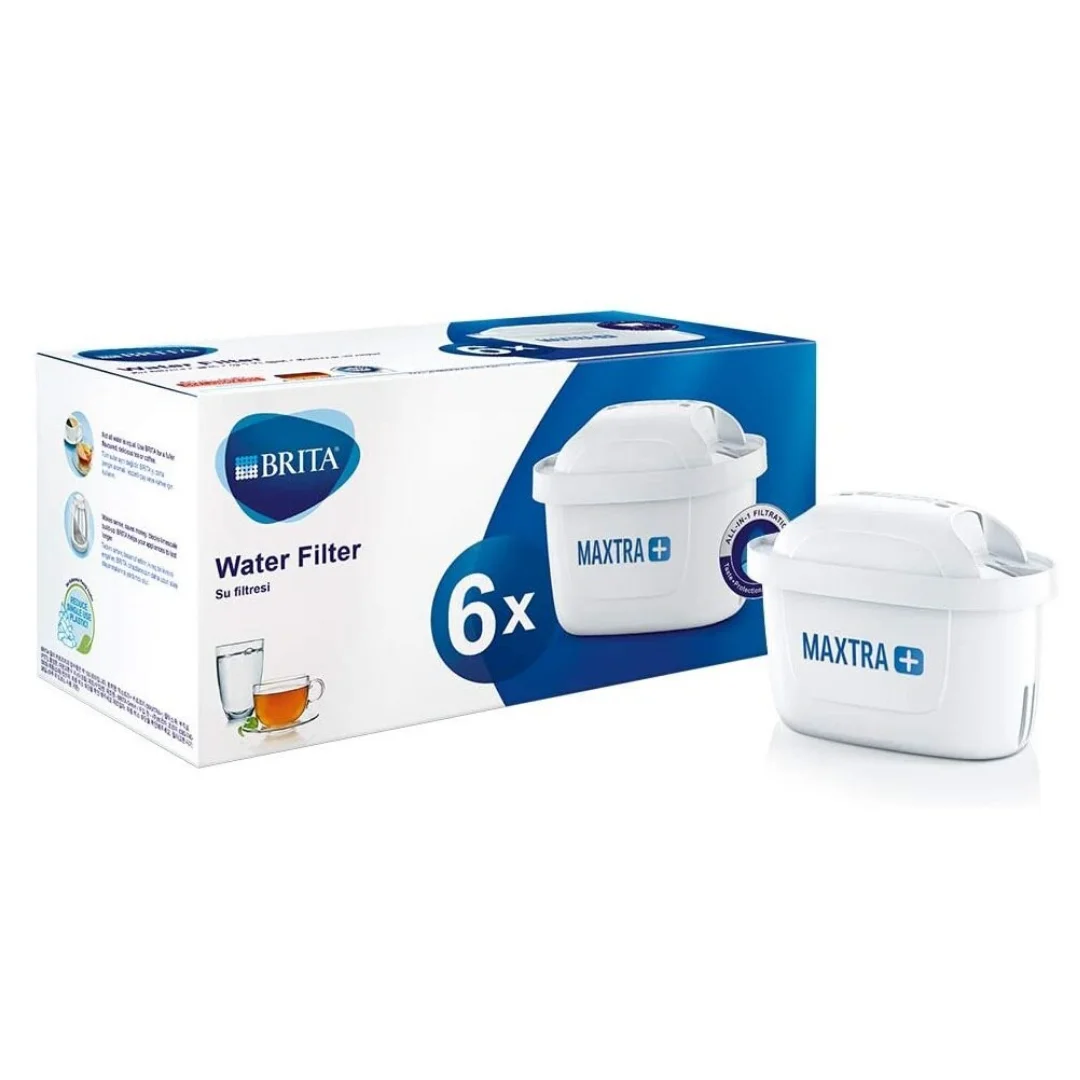 

BRITA MAXTRA Plus Water Filter Kartuşu-6 Package 6'lı Water Purifier Filter Water it Makes Cleaning