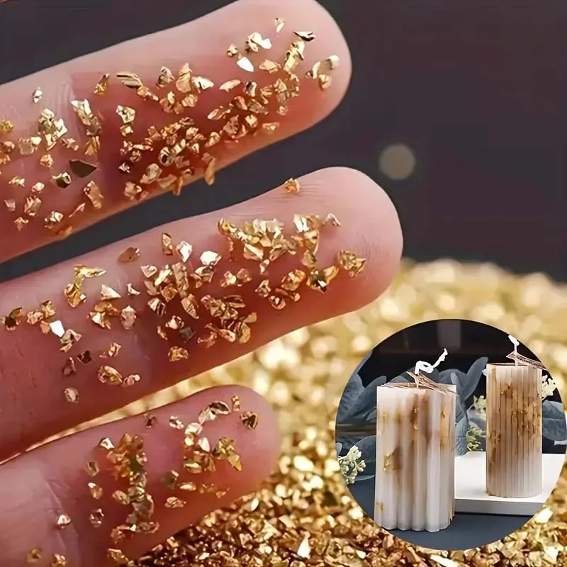 20g/Pack Irregular Small Crushed Stone Decorations Perfect for DIY Candle Making Drop Glue Resin Filler Silicone Mold Filling