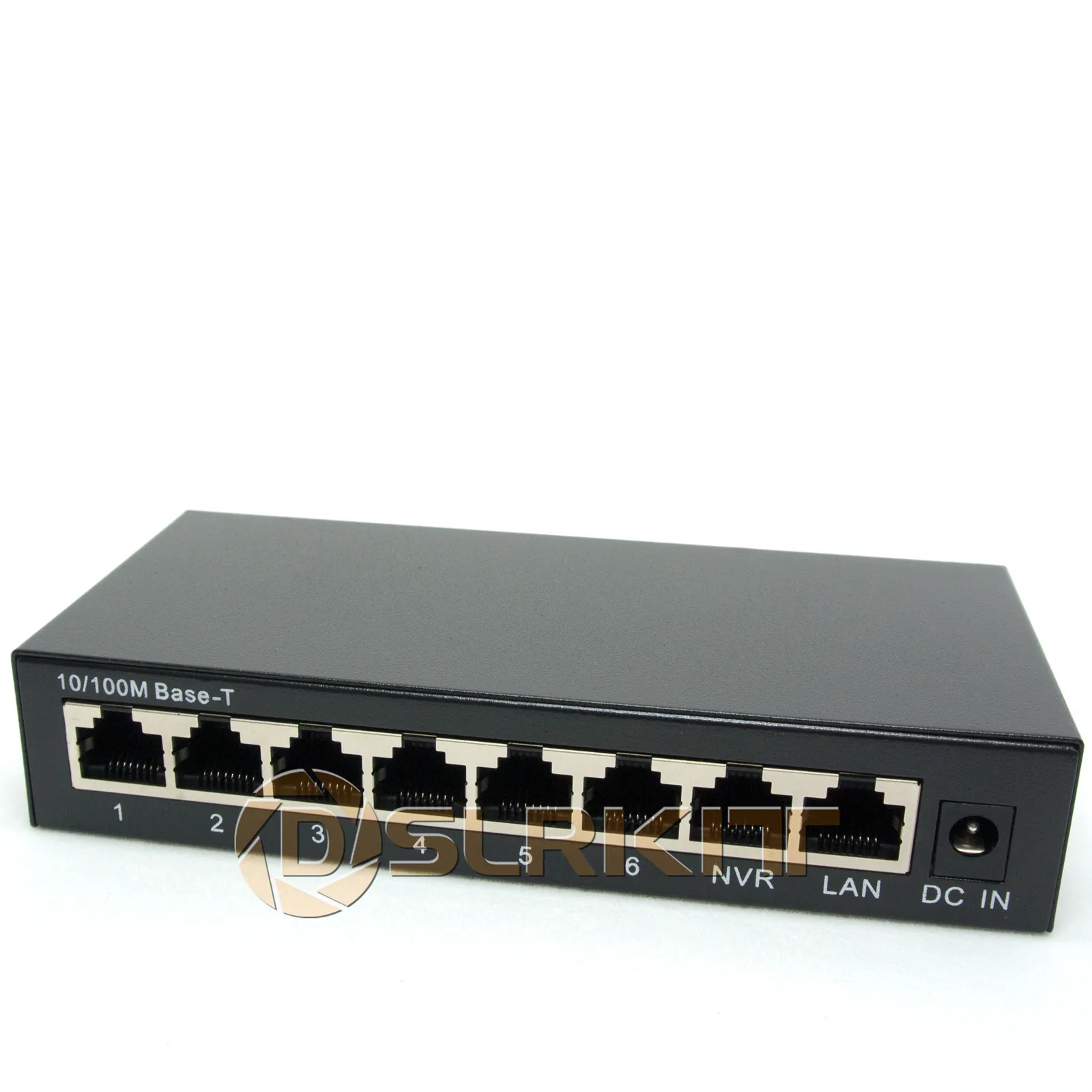 Switch Poe 6 Porte Switch PoE 8 Porte DSLRKIT - 6 Porte PoE, 250 Metri, Senza Alimentatore, Per Reti Cablate Porte Internet - Foto 3