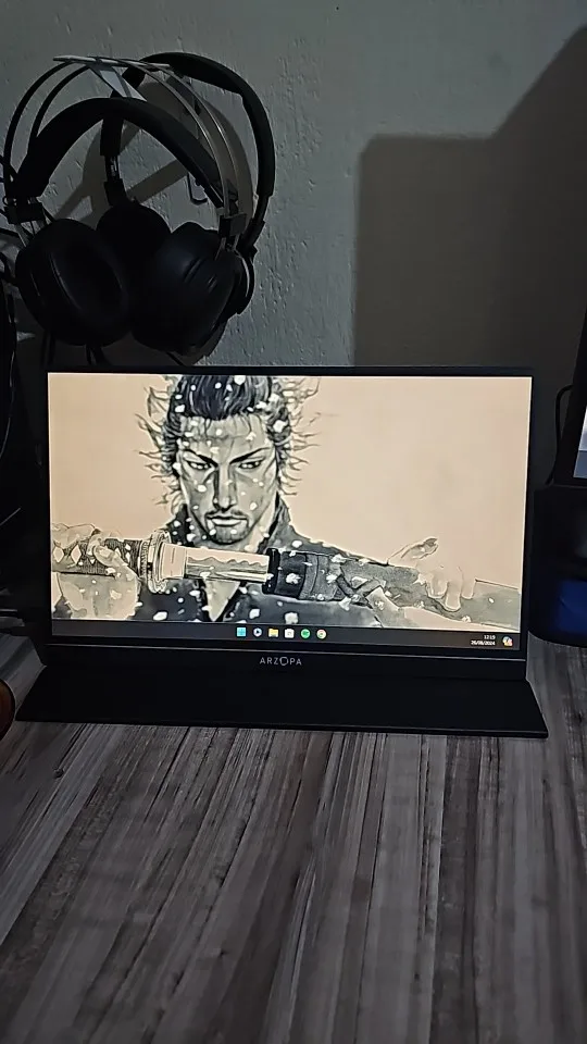 ARZOPA 15,6 polegadas Monitor portátil 1080P FHD, tela IPS 16:9 photo review