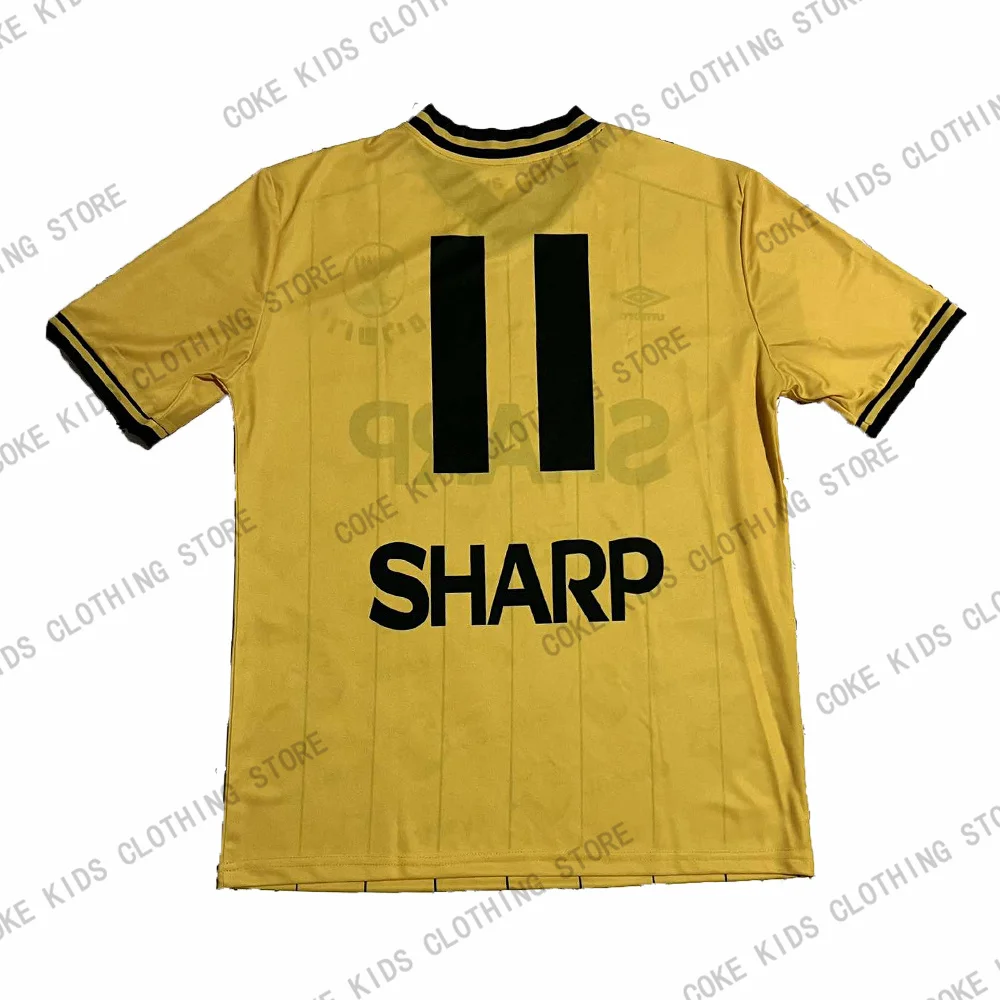 84-85 Beitar Jerusalem Home Kit Retro Football Jersey Adults Kids Summer Sportswear Soccer Training Clothing Israel