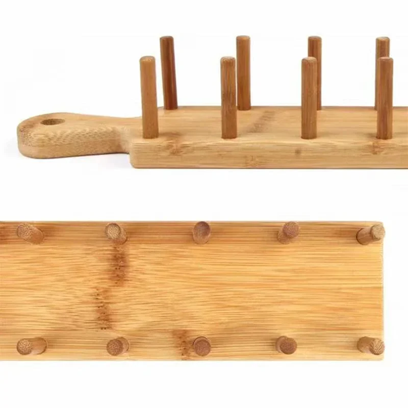 Bamboo wooden taco holder potato chips corn roll rack tray shelf tortillas holder burritos rack tray for parties home taco holder