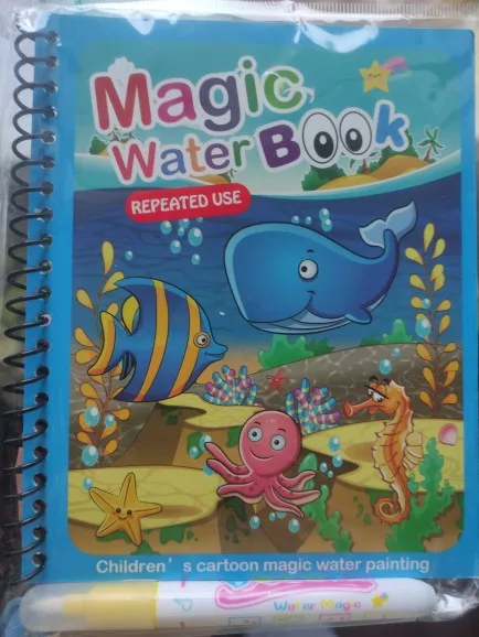 Magical Water Painting Book 🎨 (Set of 4) photo review