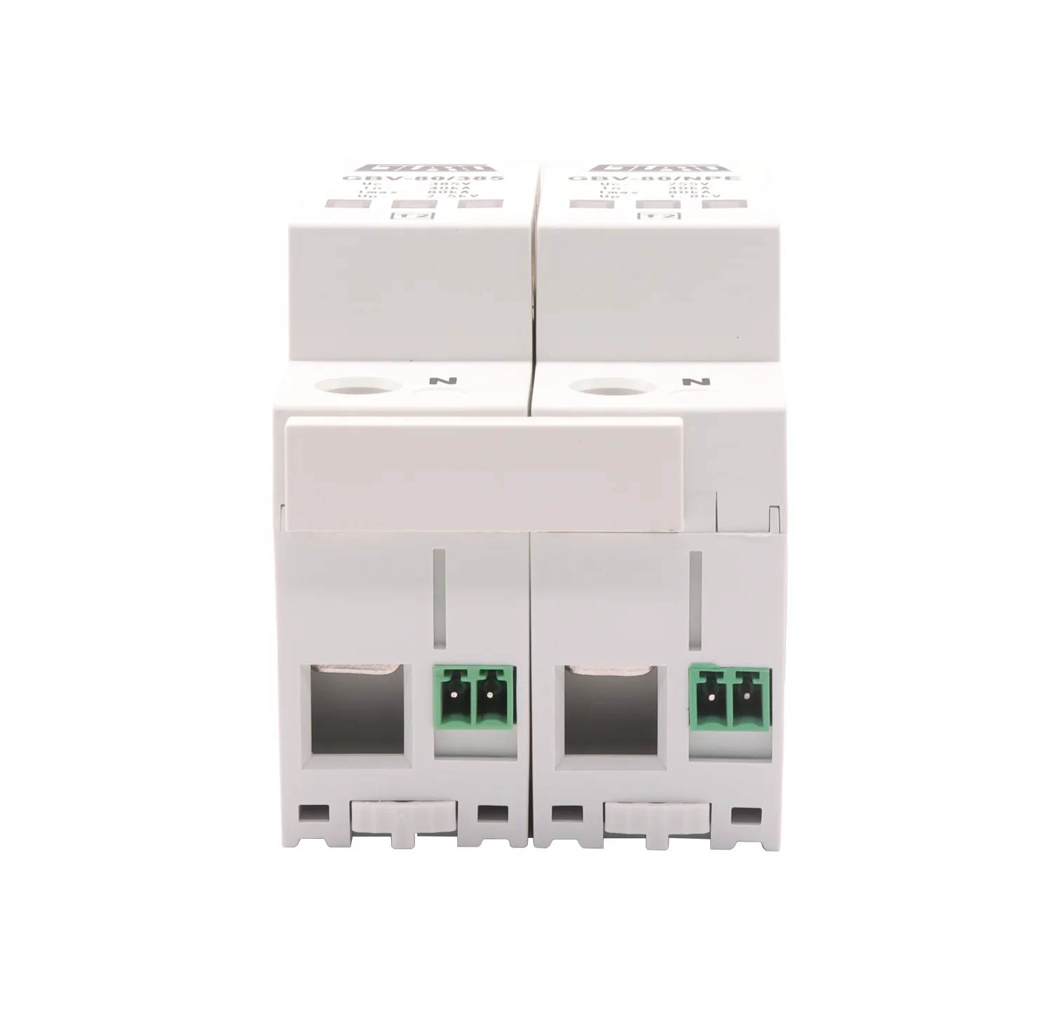 House Low-Voltage Arrester Device 1P+NPE Power Surge Protective Device T2 SPD AC SPD 60KA Max 120KA