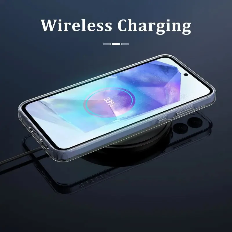 Clear TPU Transparent Slim Silicone Phone Case Cover