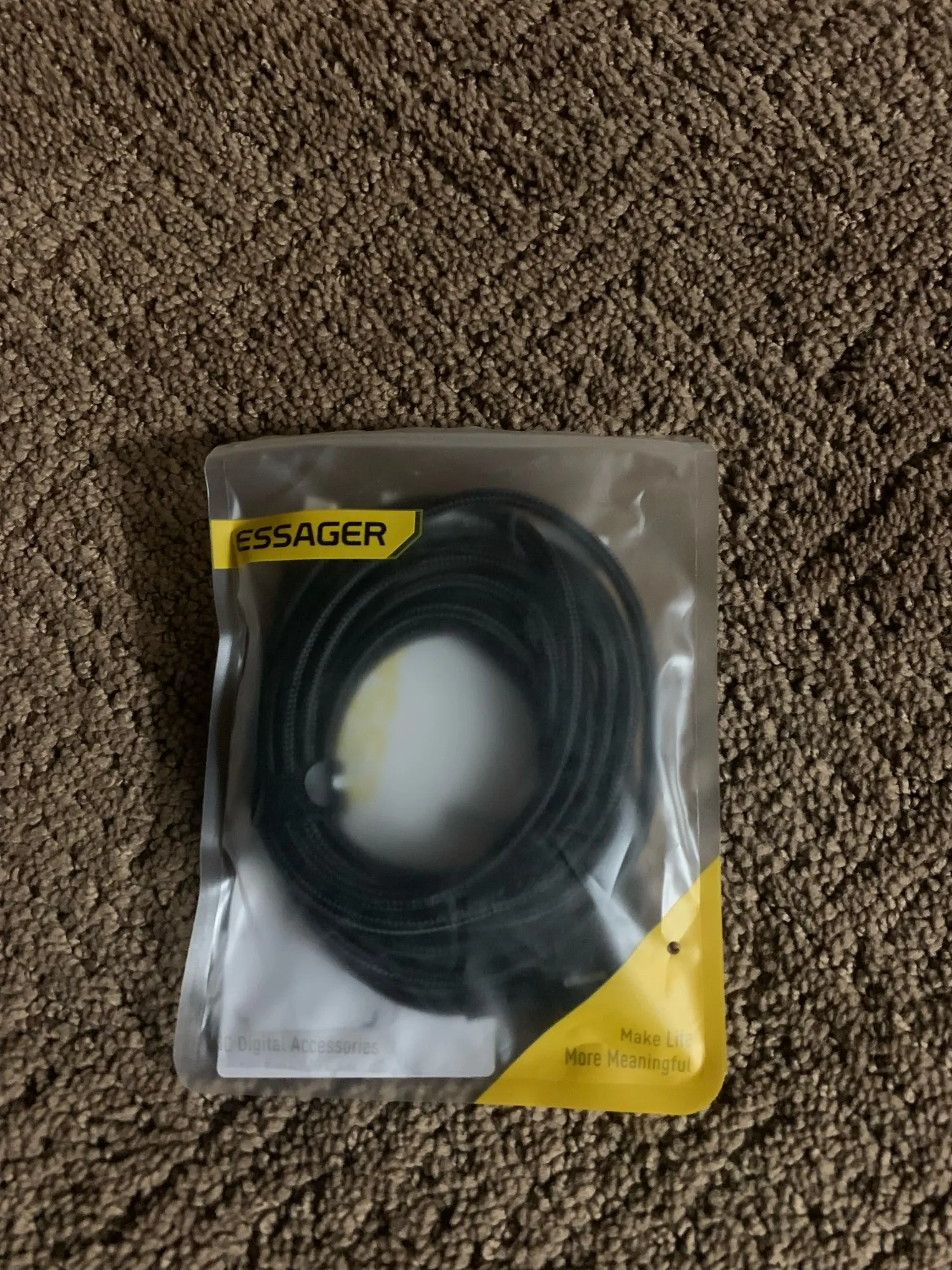 Essager PD100W 60W Type C C to C Cable Fast Charge Mobile Cell Phone Charging Cord Wire For Xiaomi Samsung Huawei Macbook iPad photo review