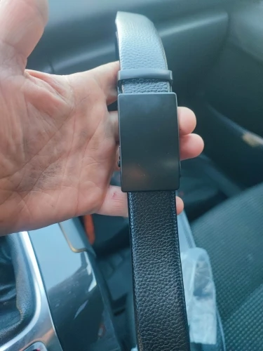 OYIFAN hommes ceinture en cuir véritable ceinture pour hommes ceintures automatiques ceinture réglable ceintures d'affaires photo review