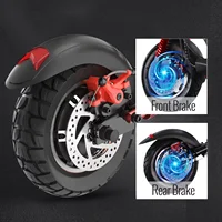 Trottinette électrique SUNNIGOO pour adulte, 10 pouces, tout-terrain, batterie lithium 48V, vitesse maximale ​ ​ Trottinette électrique pliable 45 km/h avec siège, longue autonomie, puissante, capacité de montée élevée, portable, étanche IP54 5