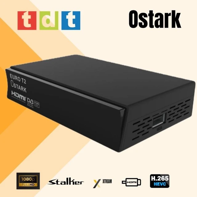 DVB T2 Ostark Euro T2 LCN DTT digital terrestrial TDT DVB T2/C CE receiver  with 1080P H.265 Cable 10 bits Dual LNB LCN DTT free shipping from Spain -  AliExpress