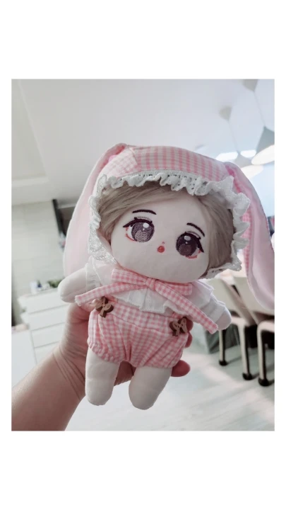 20cm IDol Doll Plush Cotton Star Dolls Kawaii Stuffed Baby Plushies No Attributes Dolls Toys Fans Collection Children Gifts photo review