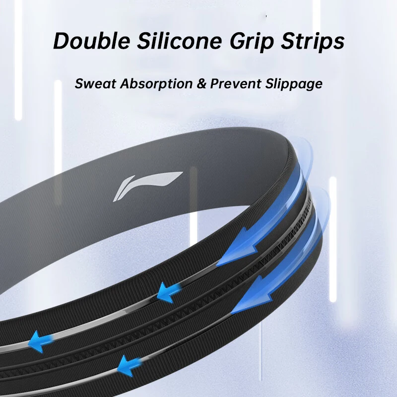 2pcs Li-Ning Sports Headband for Men and Women sports hair band cooling sweatband sports headband sports sweatband
