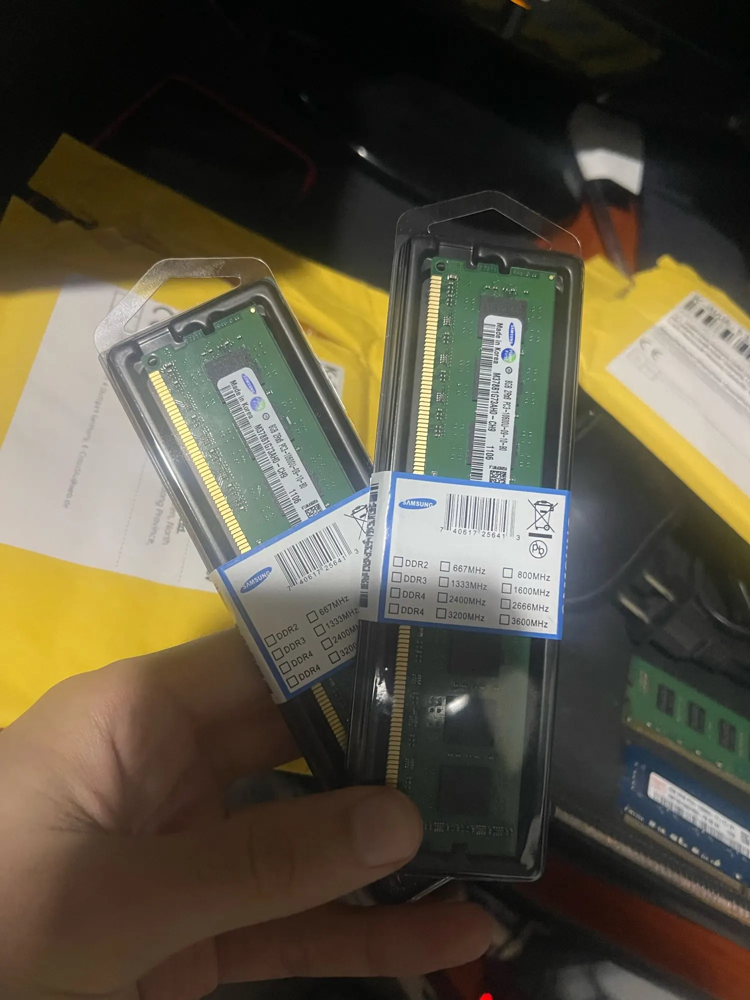 SAMSUNG Memory DDR3 Desktop Ram DDR3L Memoria 2GB 4GB 8GB 240Pin DIMM RAM 1066MHz 1333MHz 1600MHz 1866MHz PC3 1.5V 1.35V Memory photo review