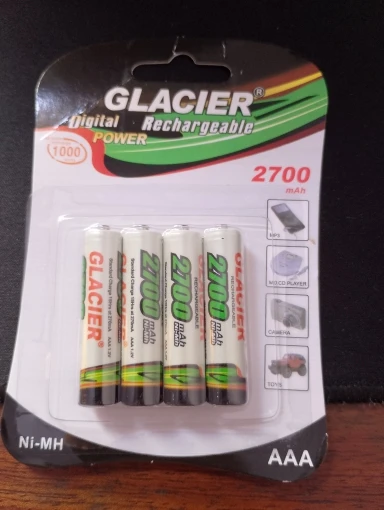 4 Pilhas Recarregável AAA 2700 No Blister Ideal Para Varios Aparelho recarregavel photo review