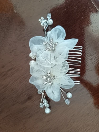 3pcs/set Pearl Wedding Hair Combs Headpieces Elegant Bridal Tiaras Side Combs Hair Clips Bride Hairpins Prom Bridal Hair Pieces
