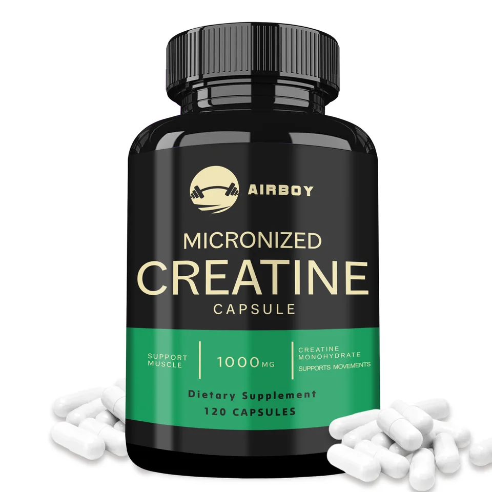 Micronized Creatine Capsules for Muscle Performance