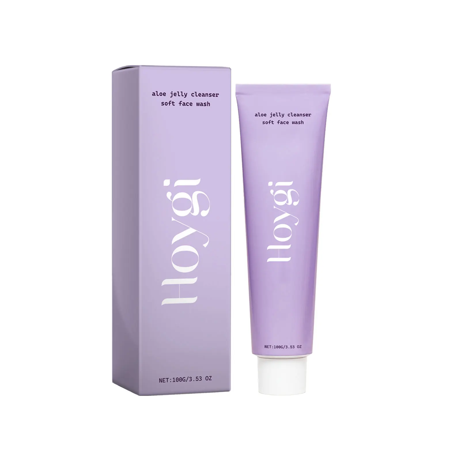 Hoygi Aloe Vera Facial Cleanser Exfoliating Blackhead Remover Acne Oil Control Smooth Skin Moisturizer Rejuvenation Face Scrub 2