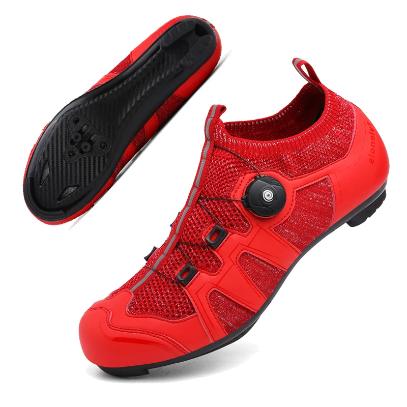 Zapatos de ciclismo para hombre, de montaña, de carretera, de giro, de  carrera, para mujer, zapatos de bicicleta planos, de montaña, rosa, 40EU