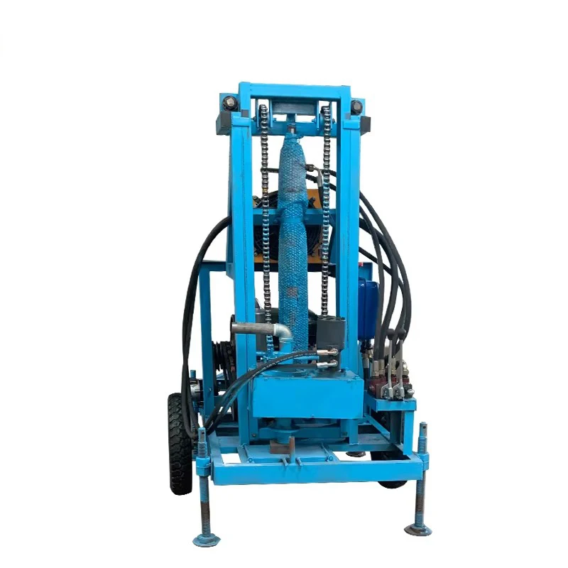 Hydraulic 22HP 25HP 35HP Diesel Type of Rotary Water Well Drilling Rig with Wholesale Price 6