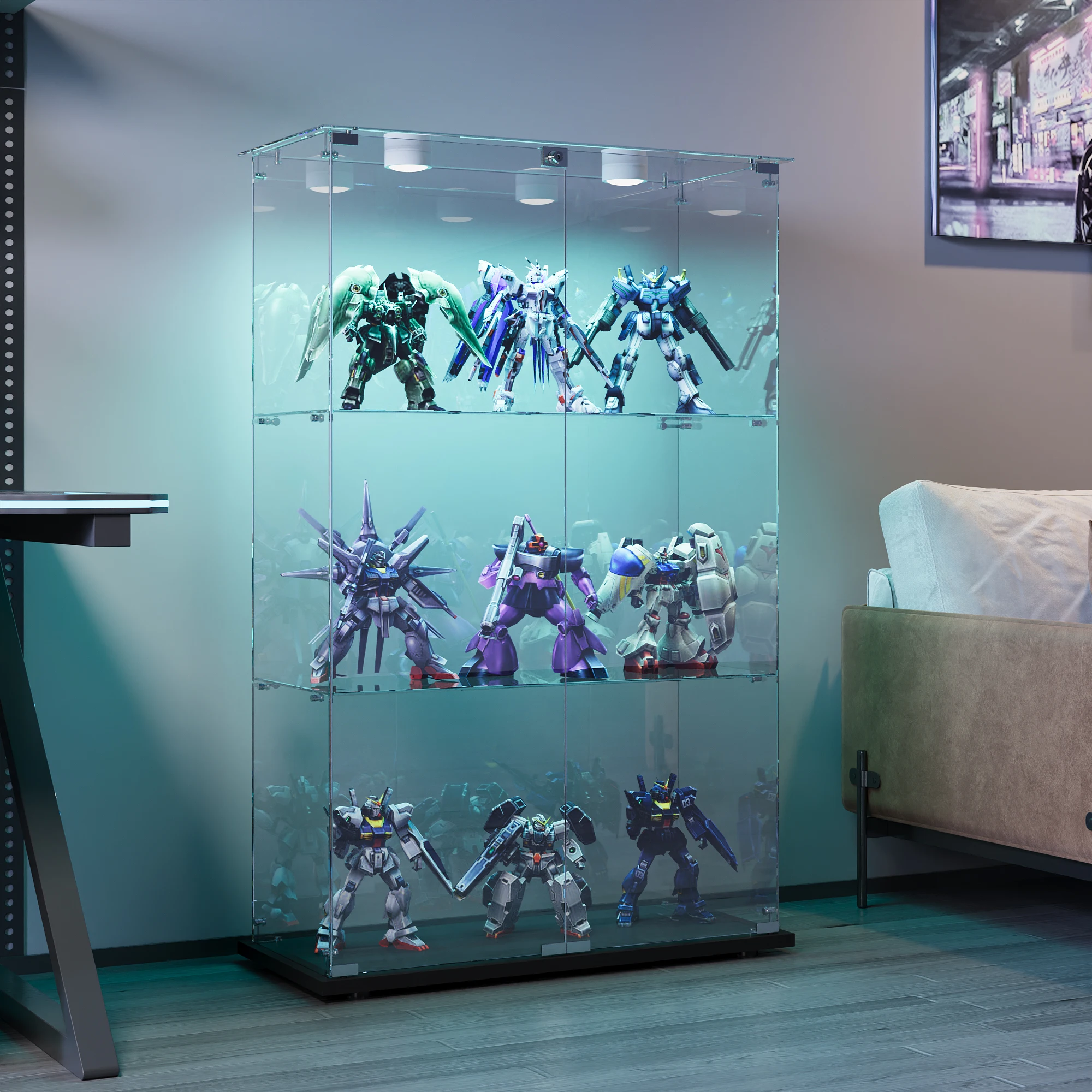 А1-лампа-Черный