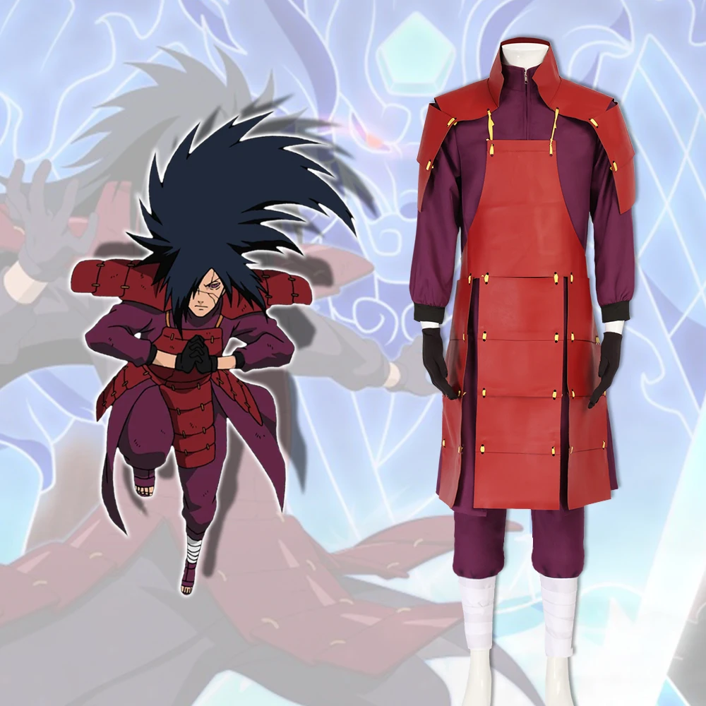 うちはマダラ コスプレ衣装 日本の侍の鎧セット 木ノ葉隠れの里の忍者