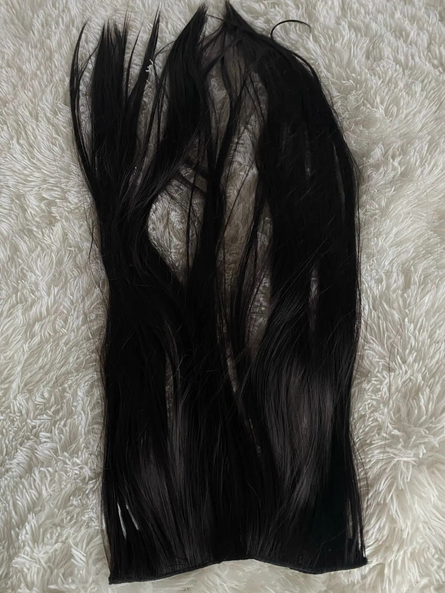 Lisix Synthetic Clip In Hair Extensions (5 Clips) photo review