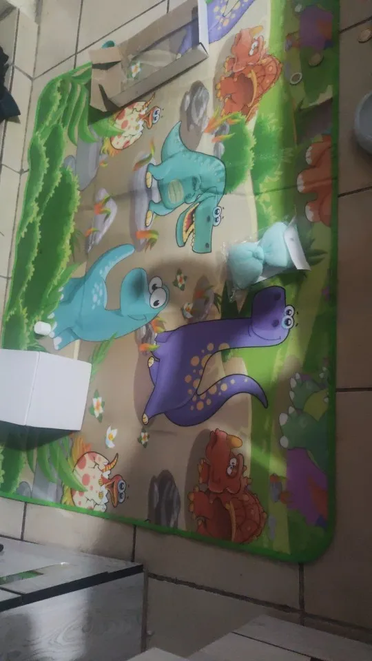 120*90cm Baby Play Mat EPE Activity Gym Kids Crawling Mats Carpet Baby Game Carpet photo review