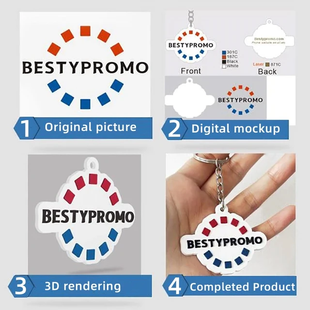 맞춤형 PVC 키체인: 창의성과 유용성의 완벽한 조화