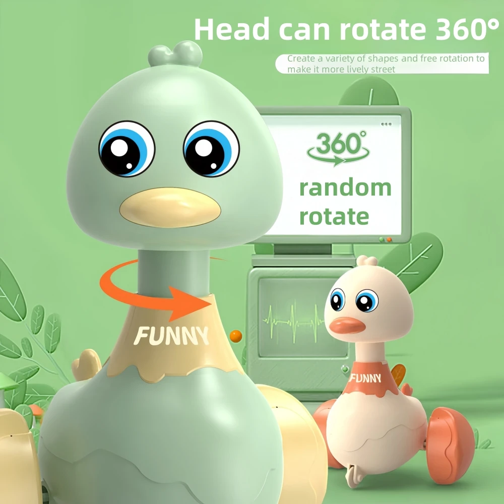 푸시 타입  장난감 자동차, 풀백 관성 자동차, 6-18 개월 용, 생일 선물용