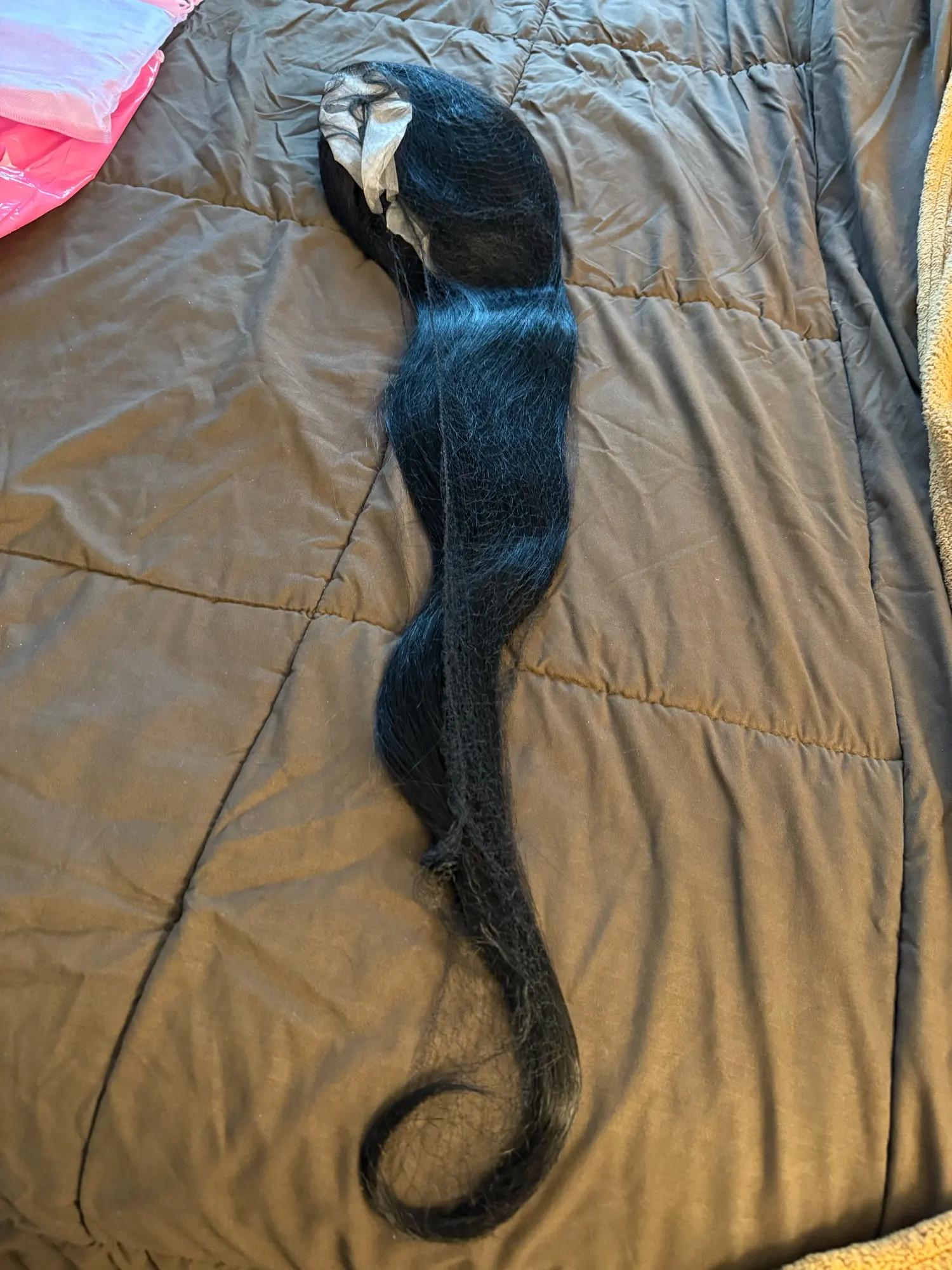 Brazilian Straight HD Lace Wig – 220 Density – One Size photo review