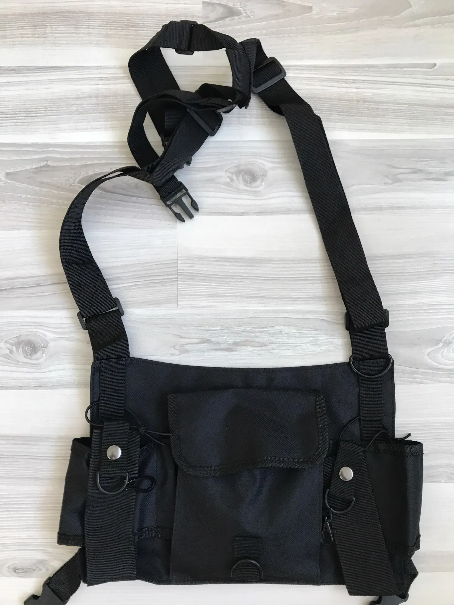 Chest Bag Functional Tactical Streetwear Bag photo review