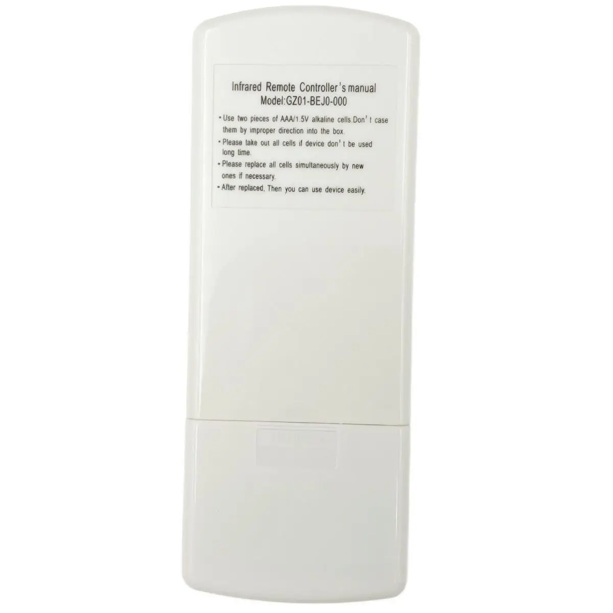 Télécommande De Rechange Pour Climatiseur Galanz - Compatible Avec Modèles GZ01-BEJO-000, GZ-1002B-E1, Etc. - Prête à L'Emploi