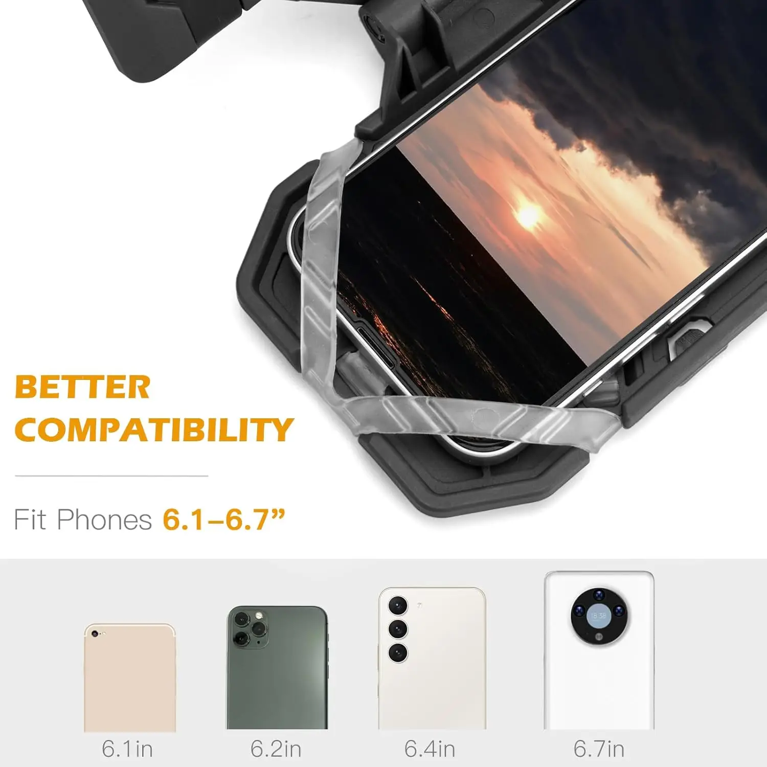 Tactical Phone Holder Upgrade Folding Navigation Board Cellphone Hold Gear Airsoft Hunting Vest Accessories