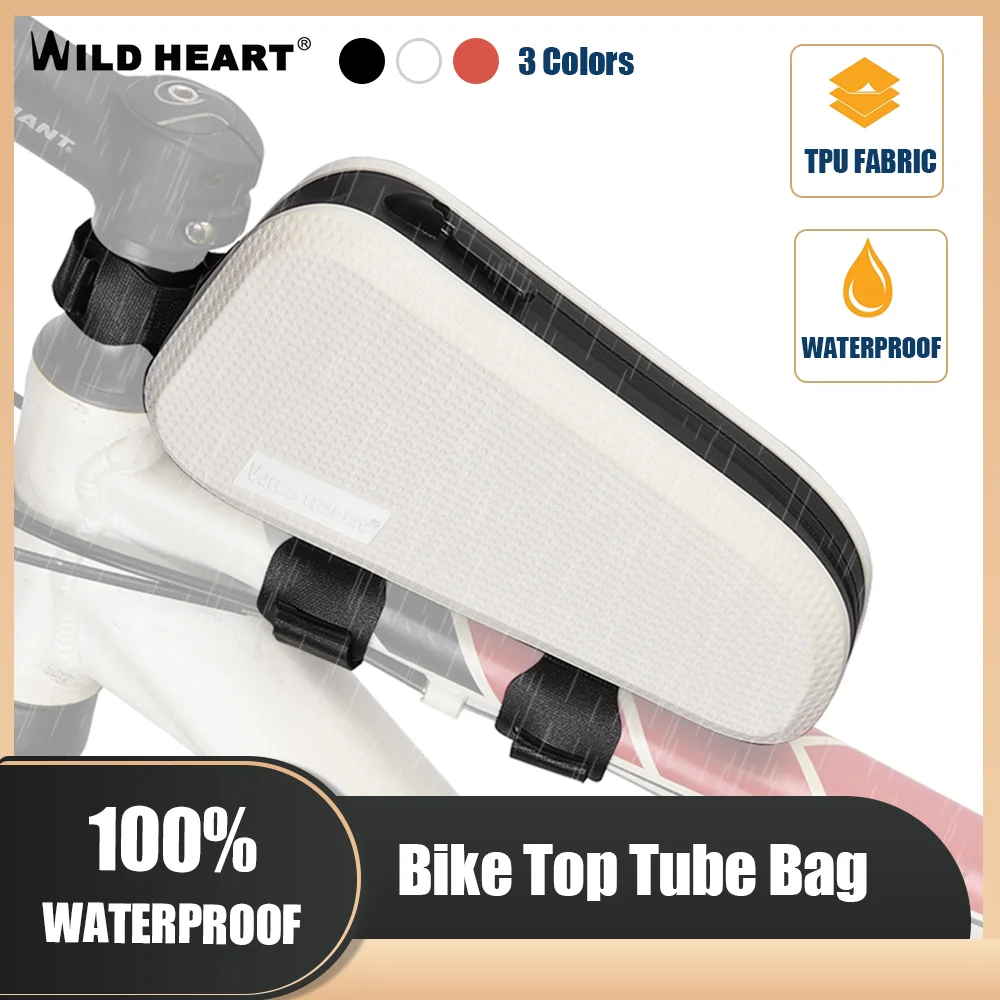 

Free Shipping Waterproof Bike Top Tube Bag Large Size Bike Phone Holder Bag For Keys Wallets Accessories