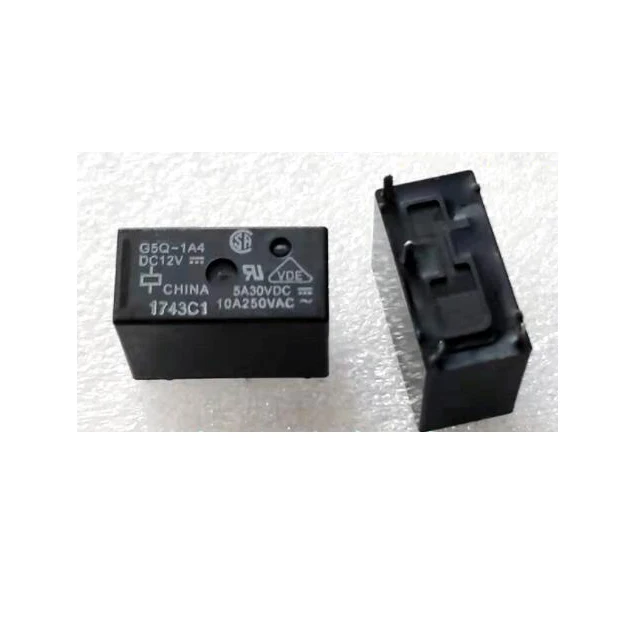 Neue Relé De G5Q 1A De G5Q 1A 12V, 4 Pines, 10A, 12VDC, DC12V, G5Q 1A - Foto 11