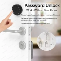 RAYKUBE A1 Ultra Tuya BLE Intelligent Electronic Door Lock with Wireless Fingerprint Keypad Lock FPT1 Punch-free installation - Image 6