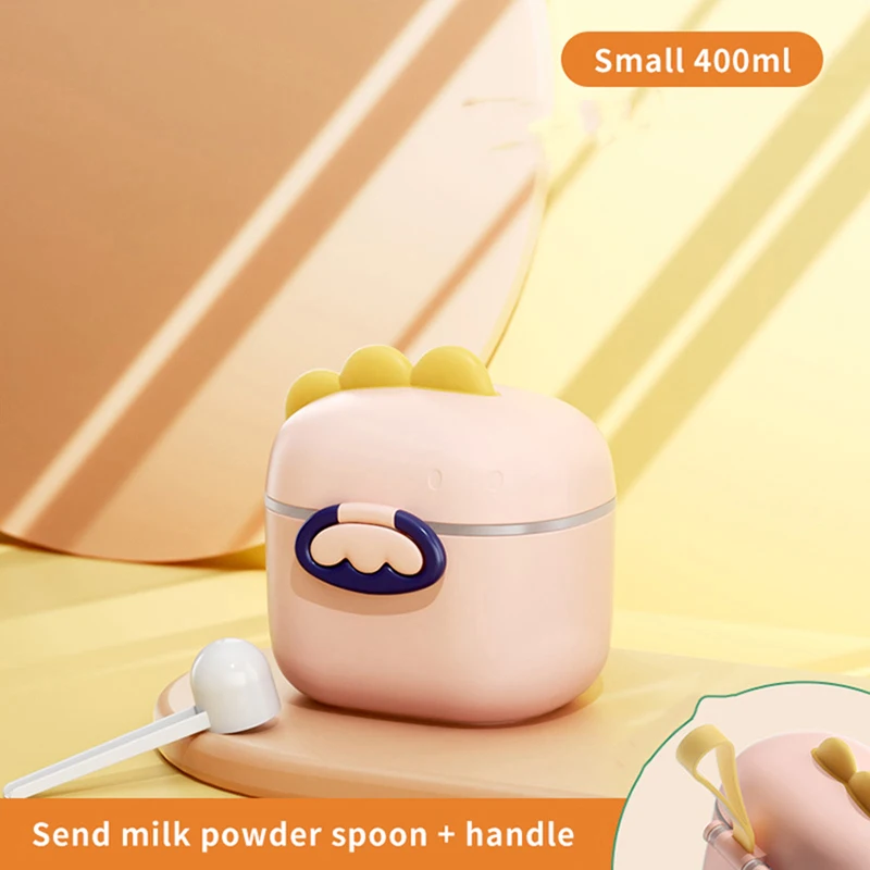 Baby Portable Milk Powder Container With Scoop Baby Snack Storage Box Food Storage Box
