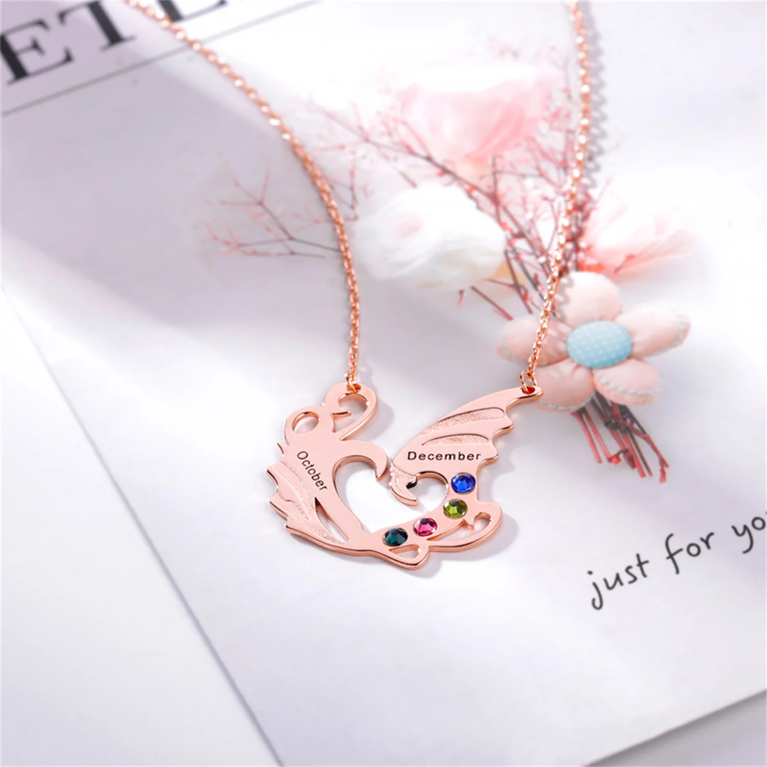 

Подвеска «Keep Love In Your Heart», персонализированная гравировка, индивидуальное название, ювелирное изделие из нержавеющей стали, подарок