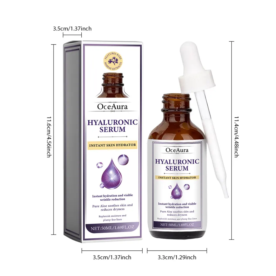 Oceaura Hyaluronic Acid Anti Aging Face Serum