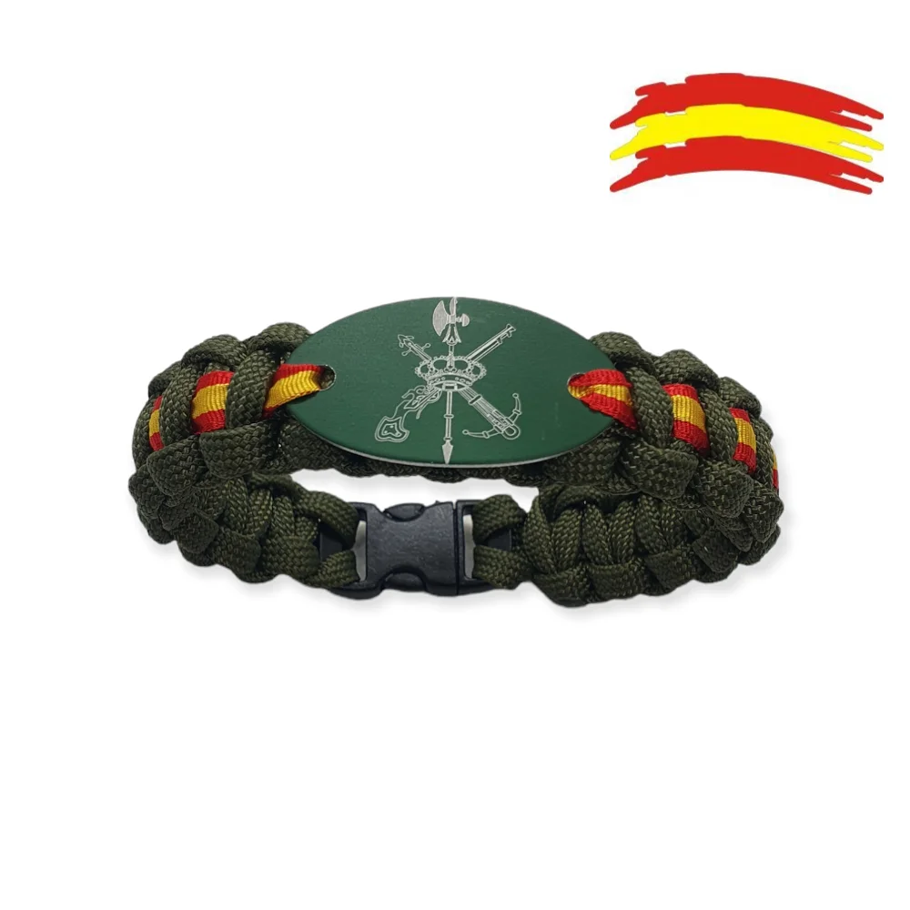 Bracelet for Man Spanish Legion paracord fashion craft gift accessory