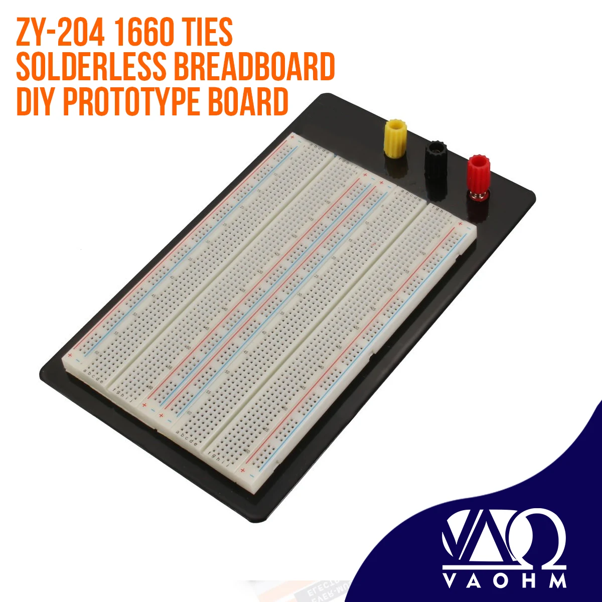 Zy-204 1660 Cravatte Breadboard Senza Saldatura Scheda Prototipo Fai Da Te