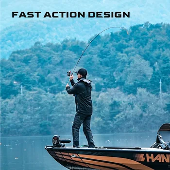 HANDING Miracle BFS Fishing Rod 90g Lightweight Fishing Rod 40T Carbon Blanks Casting Rods FUJI® A Guides High Sensitive Rod 6