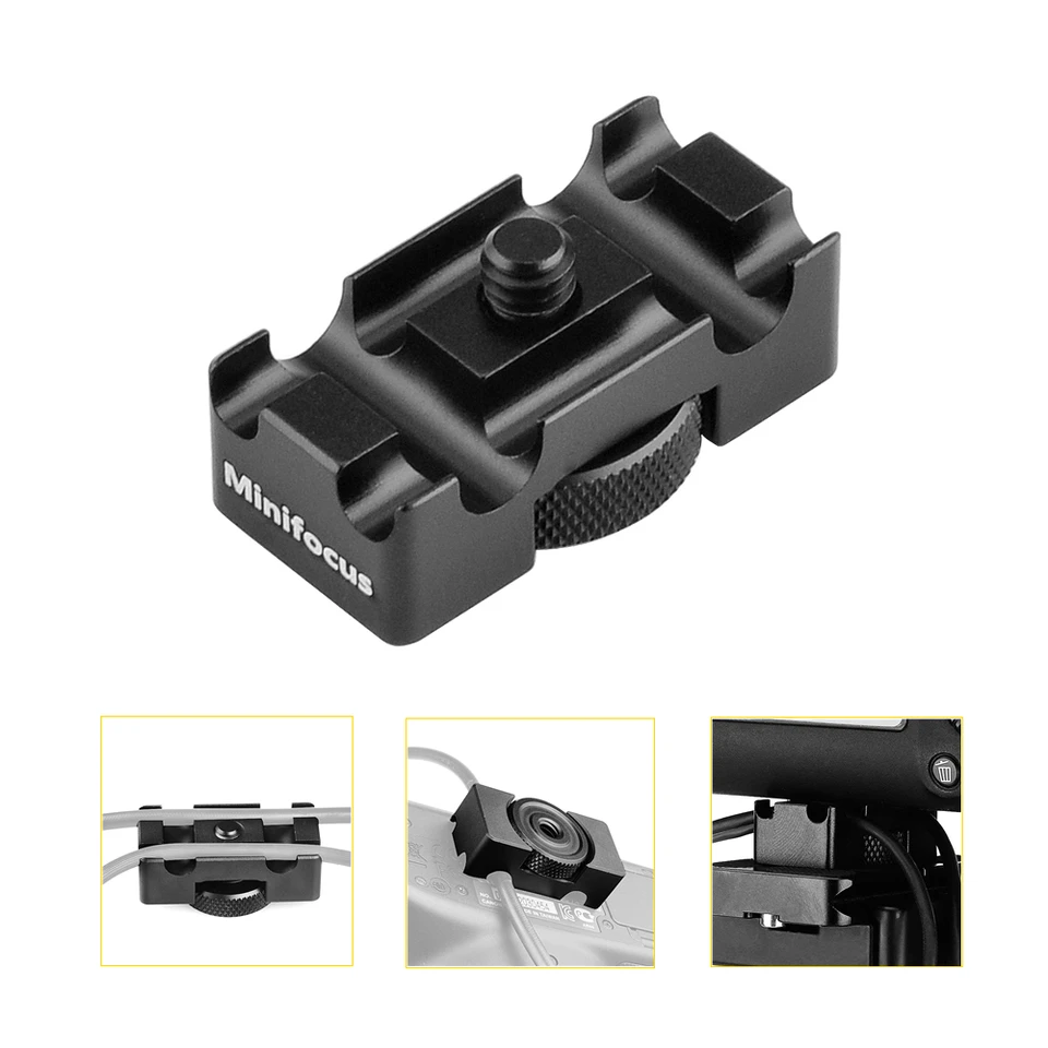 Mini DSLR Camera Cable Lock Clamp Protector