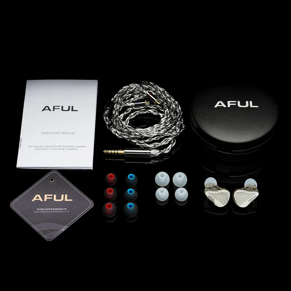 HiFiGo AFUL MagicOne 단일 BA 드라이버 이어폰 모니터, SE-Math 음향 기술이 적용된 1BA IEM 밸런스드 아마츄어 이어폰