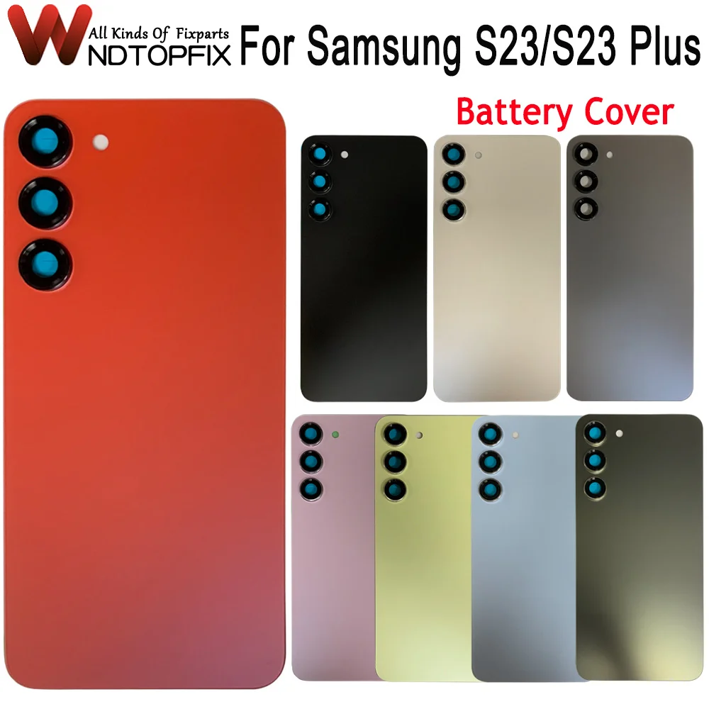 

Крышка батарейного отсека с объективом камеры для Samsung Galaxy S23 S23 Plus