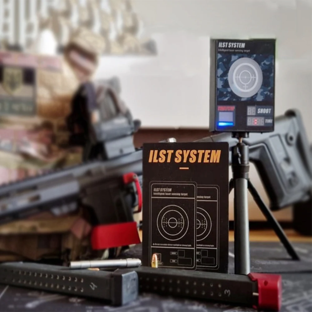 Laser Training Target Dry fire Practice Synchronized Training with Announcing Function Accuracy Target laser training target