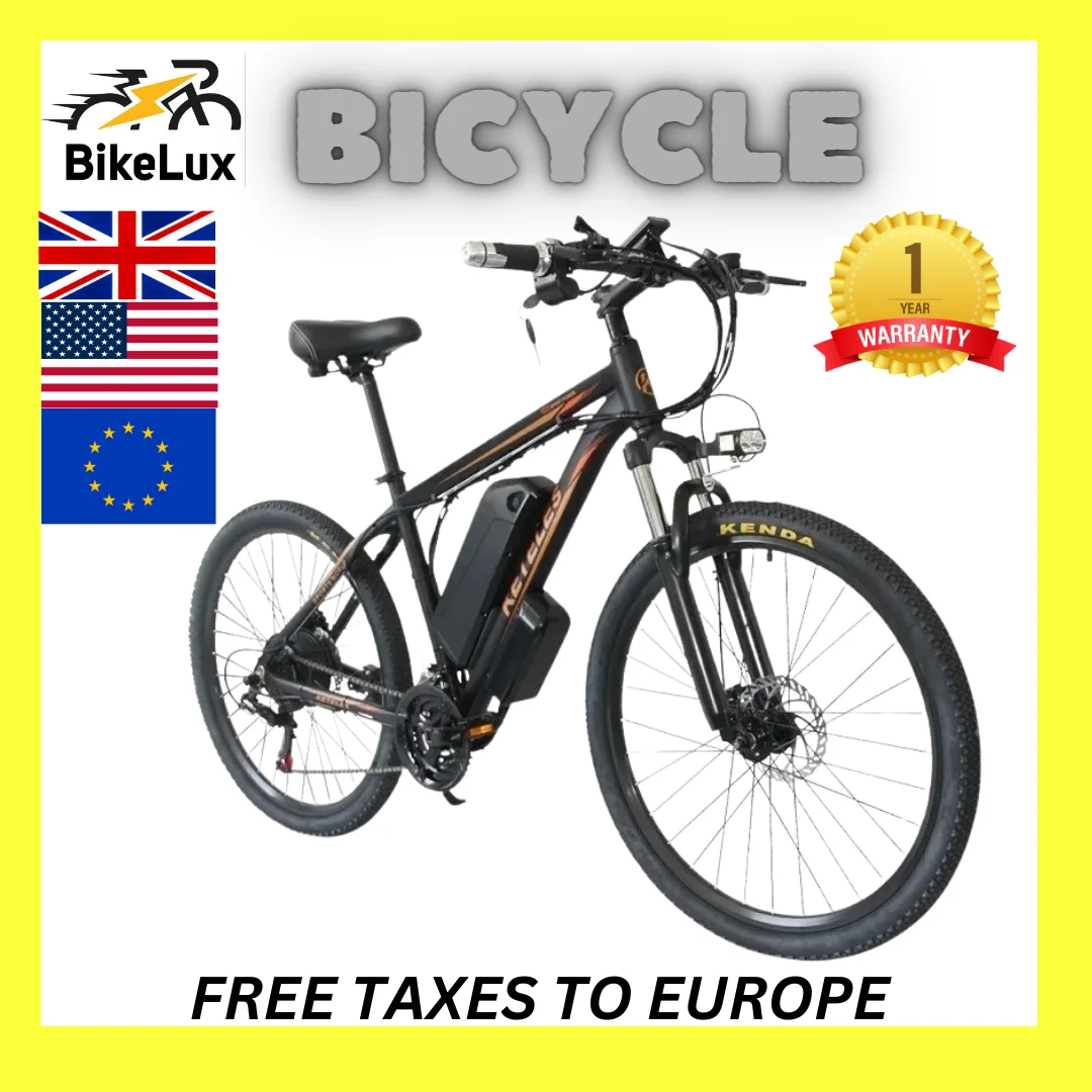 

1000W 250W 18AH EU Stock E-Bike 29/26 inches Lithium Battery Electric Mountain Bike in 21speedEU Warehouse Fast Shipping