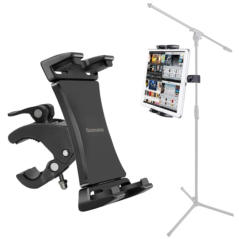 Bike Handlebar Clip, Sports Suporte Ajustável para iPad Pro, 4-13