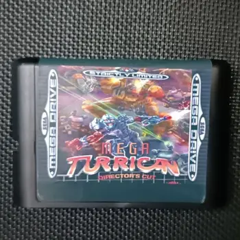 Mega Turrican Director's Cut giochi rigorosamente limitati Mega Drive EU MEGA DRIVE STYLE Scheda da gioco retrò a 16 bit